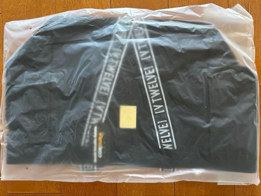 新品未使用！　V12 ゴルフバッグ　ビッグトートバッグ　金具プレート　大容量