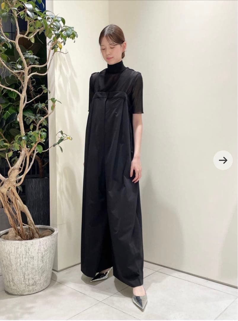 アルタイル＊シルバー ポインテッドトゥ ミュール　37