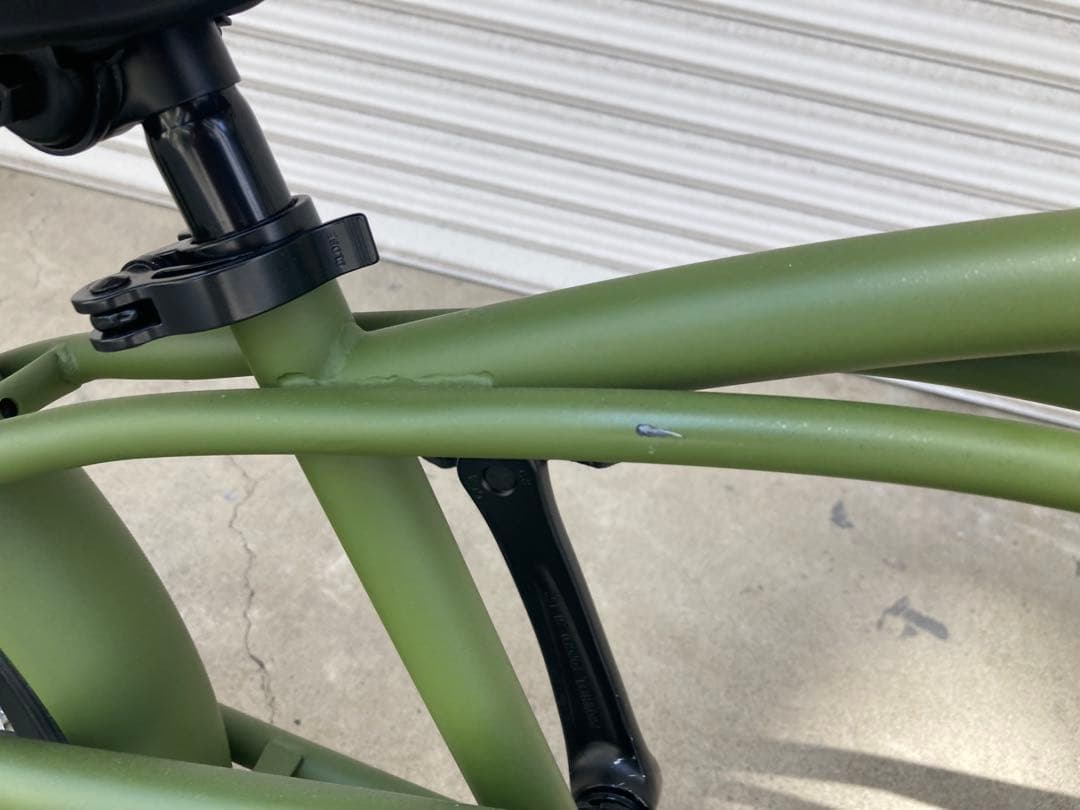 FOD_オリーブグリーン_20インチ 子供用ビーチクルーザー