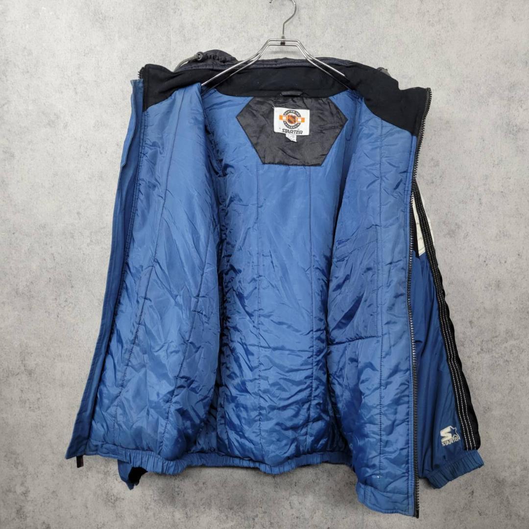 古着 90s スターター NHL トロントメープルリーフス ナイロンジャケット