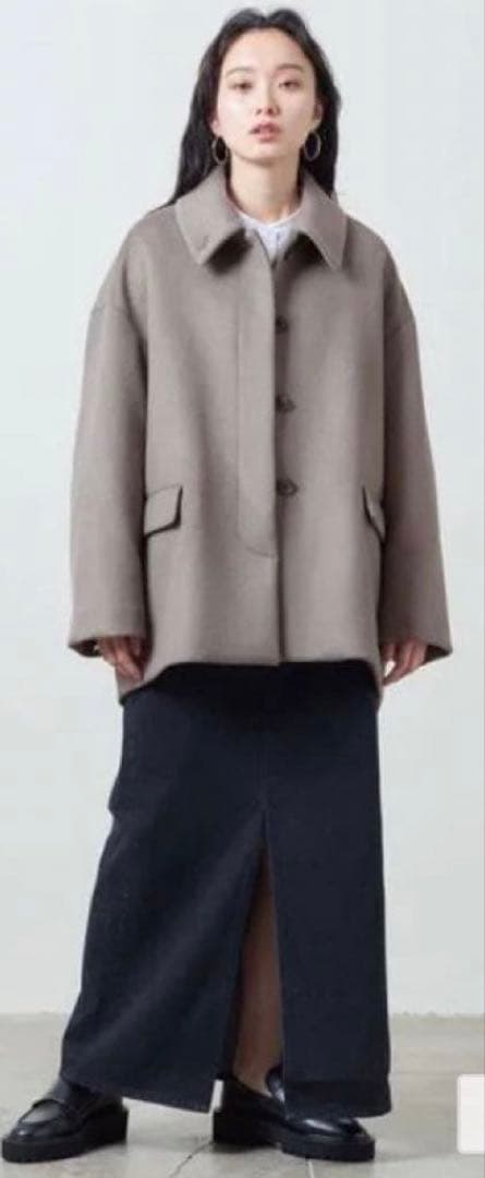 【早いもの勝ち】MARW UNITED ARROWS コクーンコート モカ 38