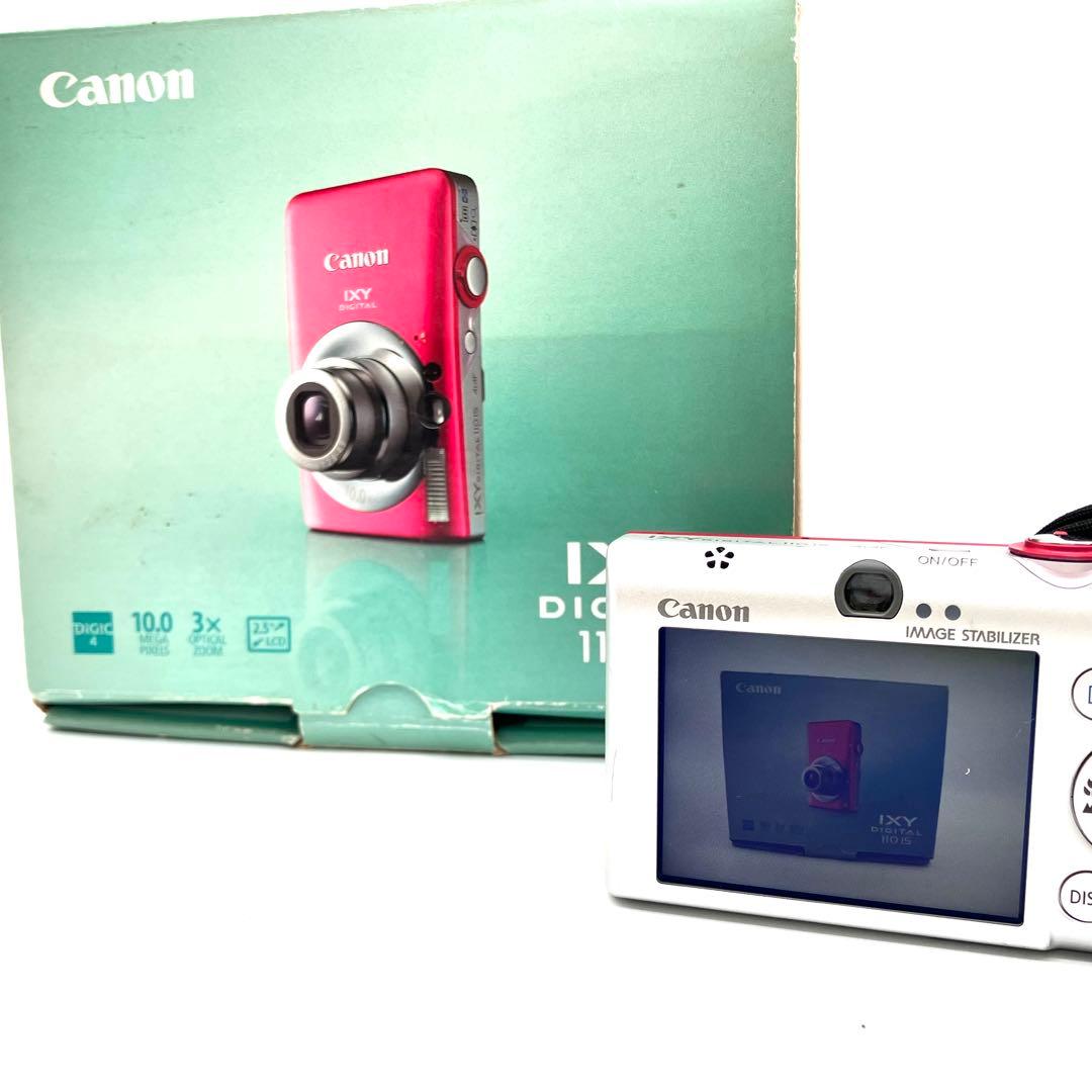 Canon IXY DIGITAL 110IS Ai AF ピンク