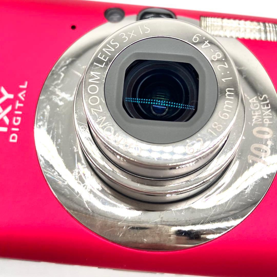 Canon IXY DIGITAL 110IS Ai AF ピンク