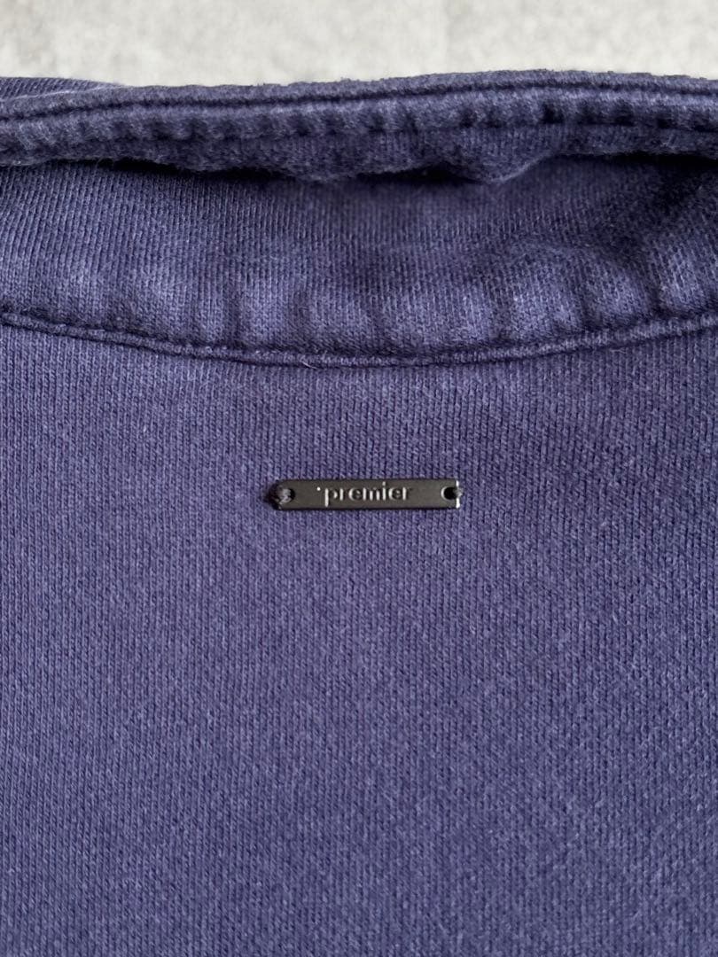 Y2K UMBRO premier スウェット ドリルトップ型 ネイビー L