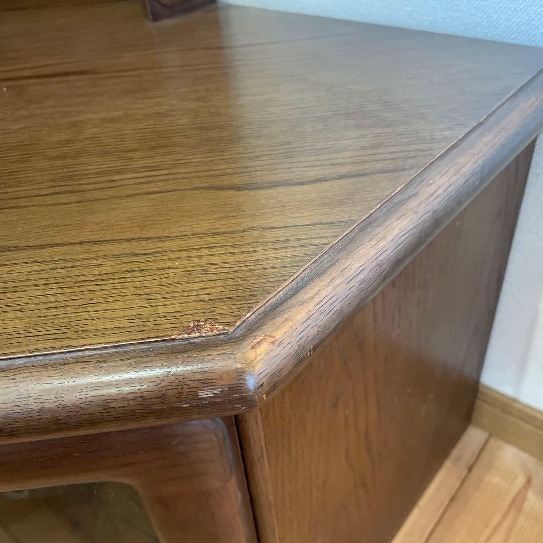 【カリモク KARIMOKU】コーナーキャビネット ガラスケース