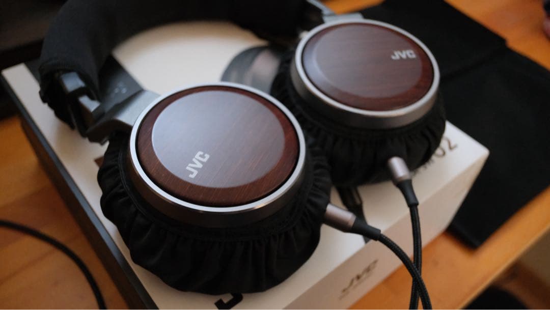 JVC HA-SW02 ウッドヘッドホン