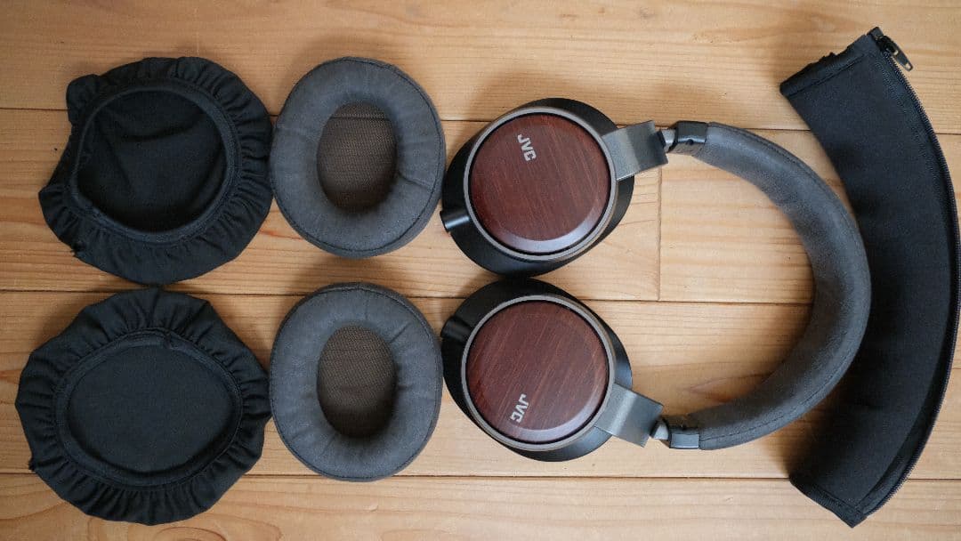 JVC HA-SW02 ウッドヘッドホン