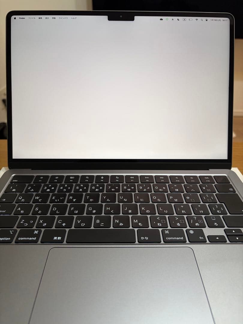 MacBookAirM3美品13インチ16GB256GB放電29回箱付