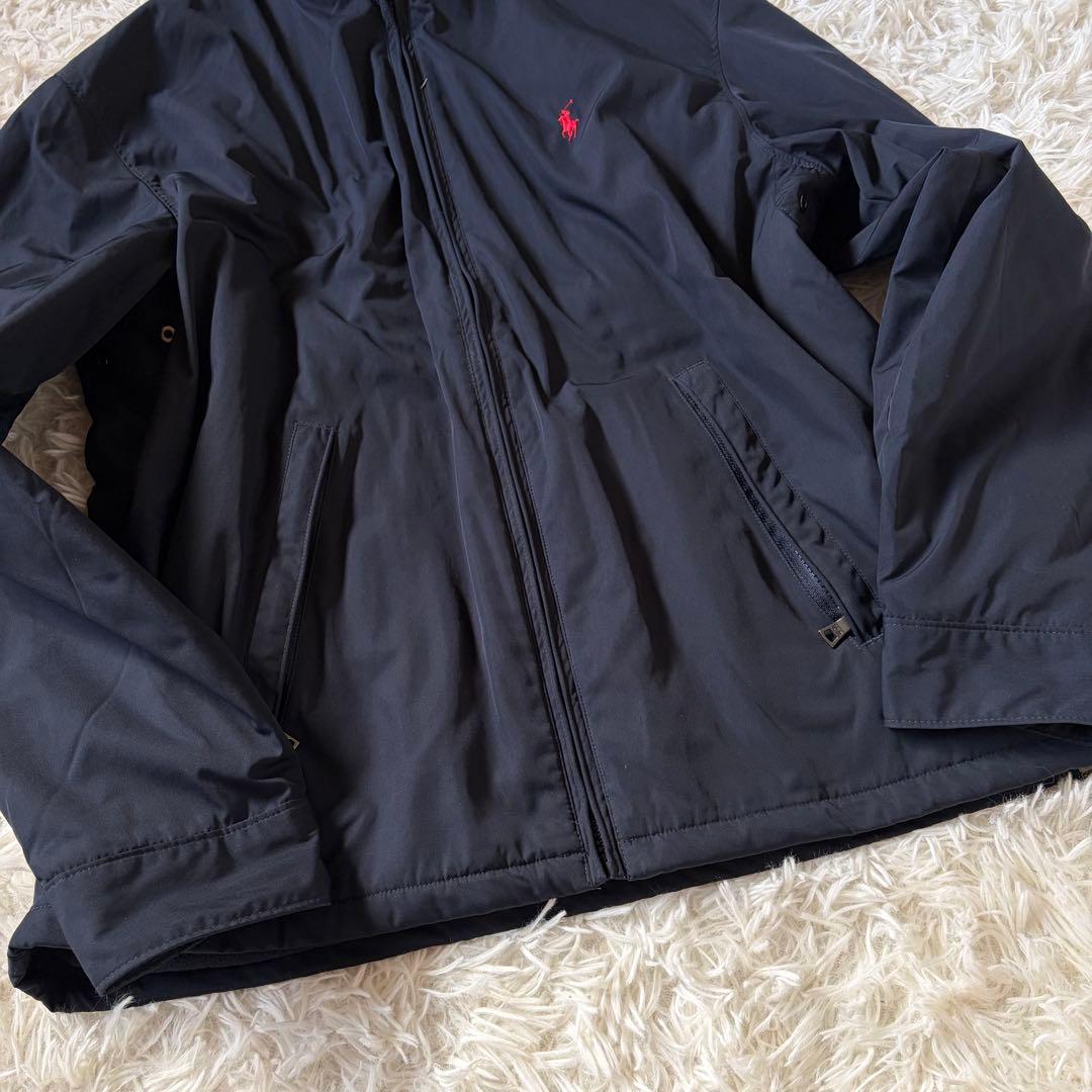 現行 希少2XL相当ポロラルフローレン ジャケット ブルゾン ポニー刺繍2way