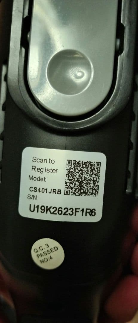 シャーク コードレスクリーナー CS401JRB Shark　バッテリー2つ