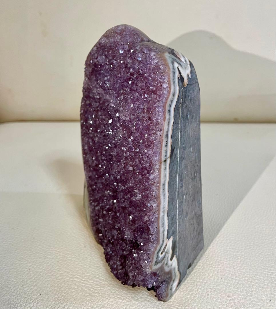 アメジスト クリスタルドーム 風水晶 パワーストーン 幸運 浄化 約1.6キロ