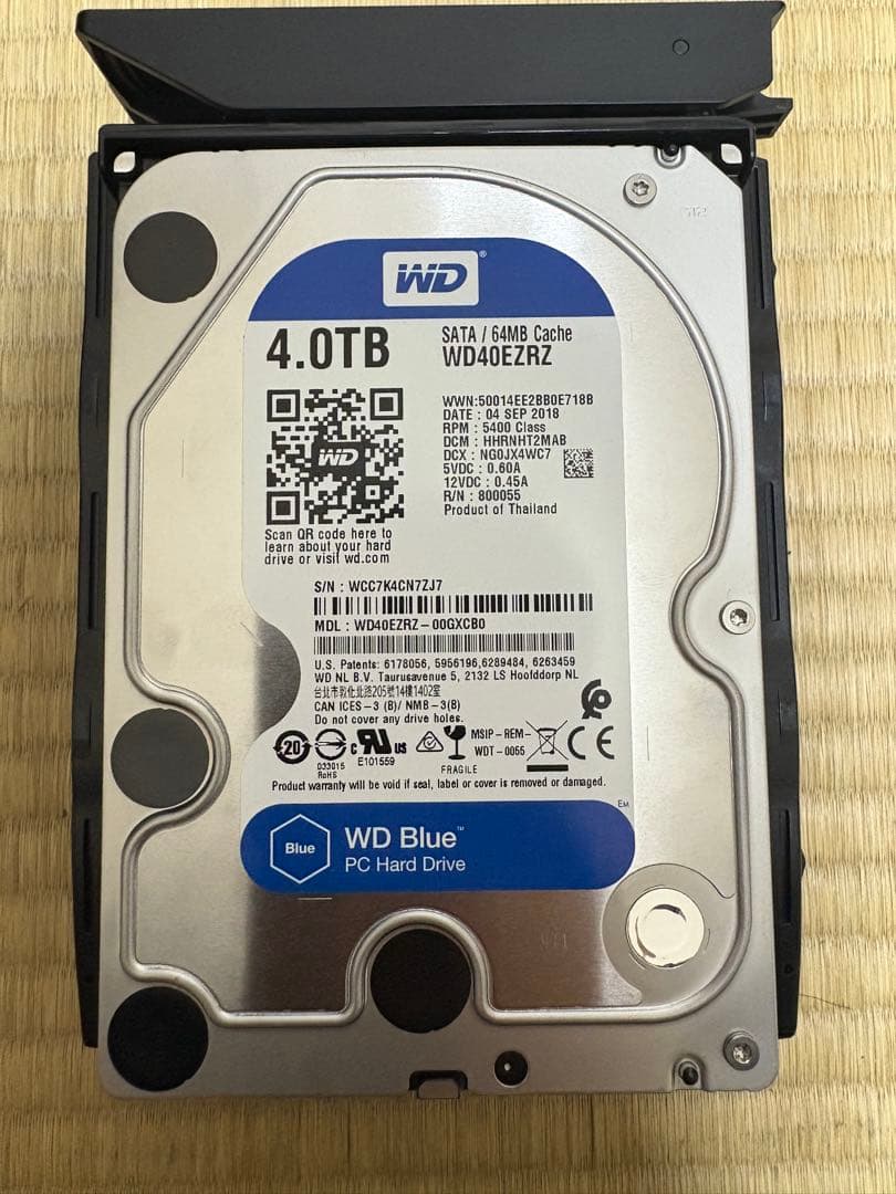 Synology DS918+ NAS ほぼ新品HDD4Tx4台