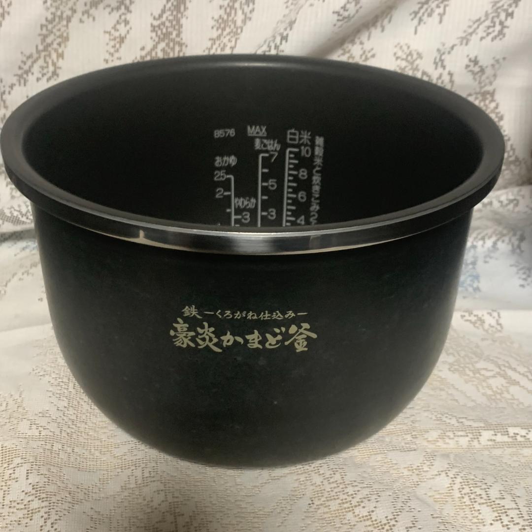 Qthong le■象印 NW-LA18 1升 10合 炎舞炊き 黒漆■