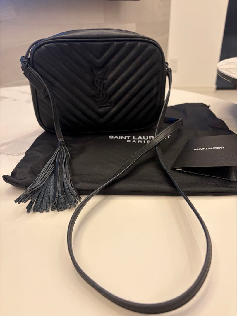 ⚫︎最終値下げ⚫︎【美品】YSL イヴ サンローラン ショルダーバッグ 黒