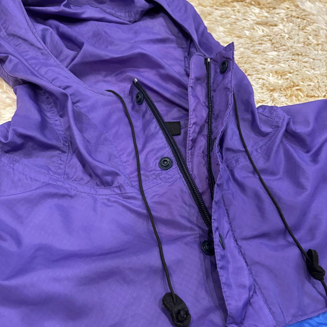 【80s】patagoniaフェザーウェイトシェルプルオーバーアノラックパーカー