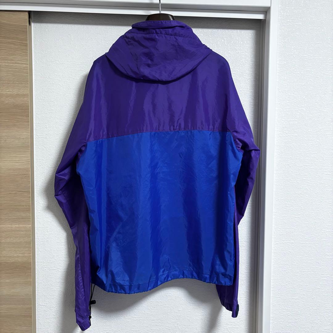 【80s】patagoniaフェザーウェイトシェルプルオーバーアノラックパーカー