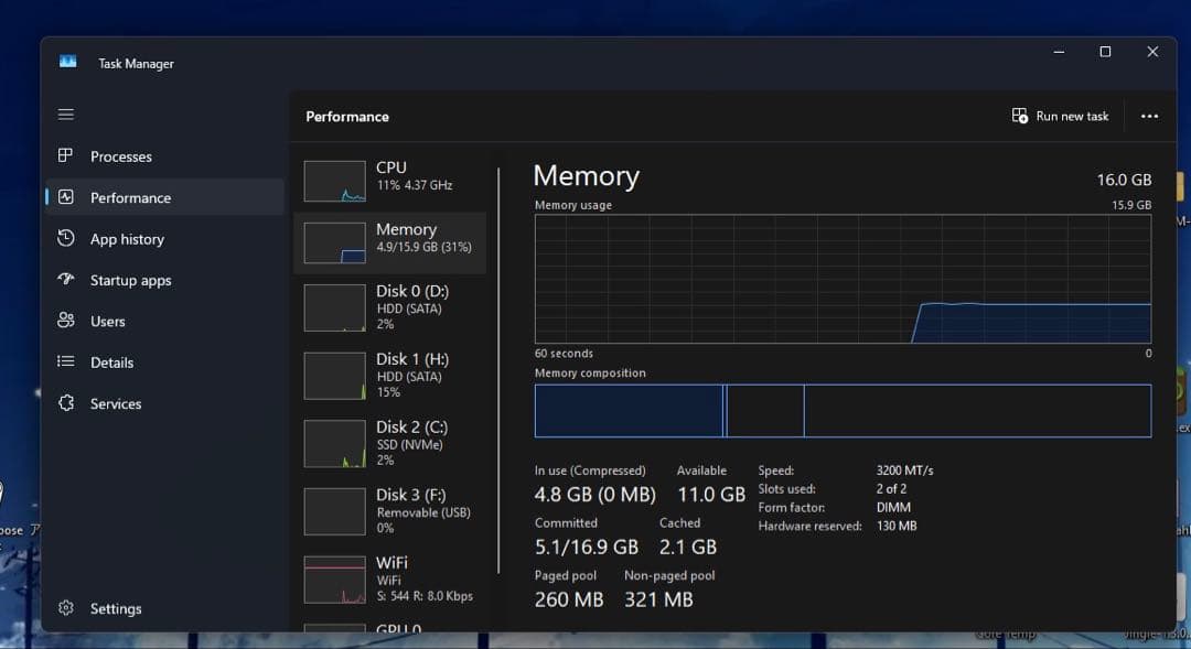 Crucial DDR4-3200 16GB(8×2) 動作確認済