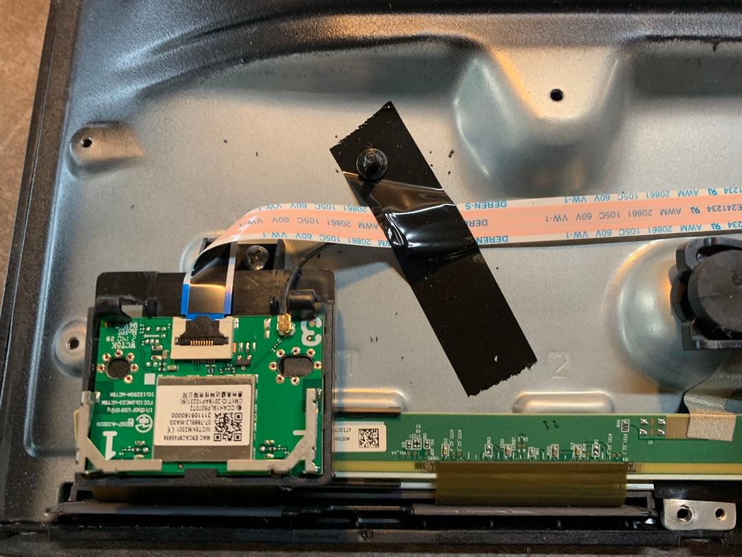 TCL 43V型 4K液晶テレビ 43P615基盤セット