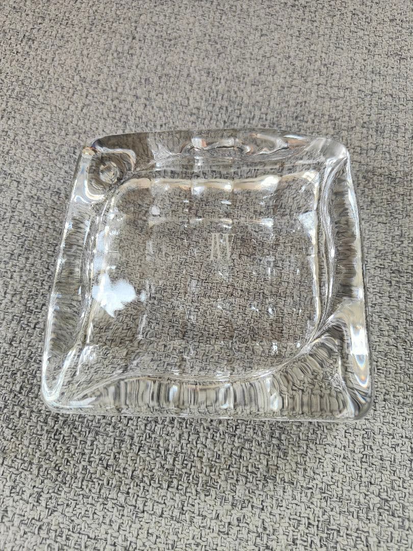 ペア IVV社 高級 イタリアハンドメイド クリスタル スクエア 花器