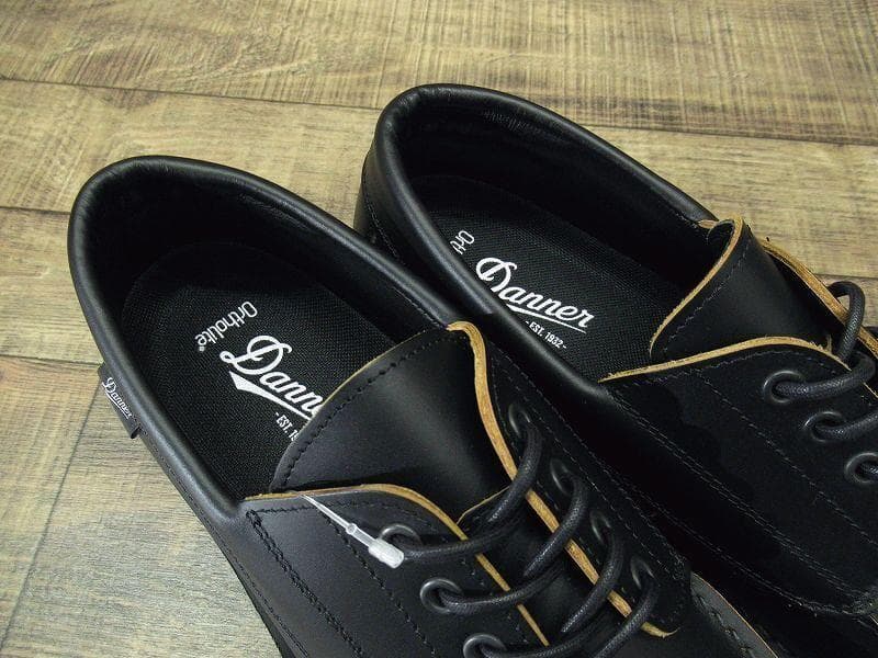 新品 ダナー ブローガン 茶芯 モカシン レザー シューズ 黒 26.0 ①