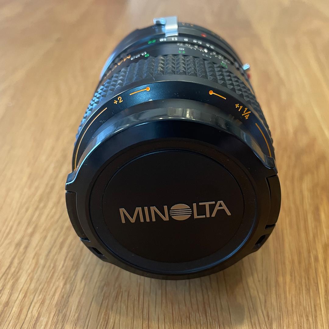 MINOLTA MD MACRO ROKKOR50mmF3.5（接写リング付）