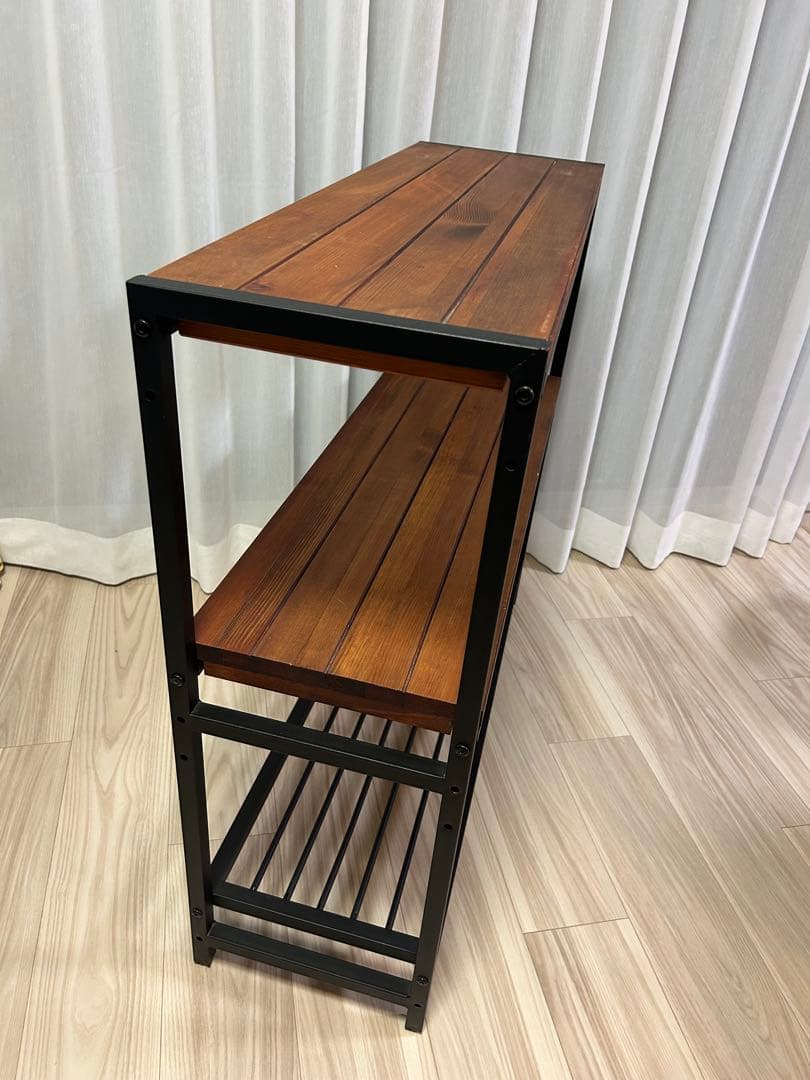 アイアン*ウッド ディスプレイラック 幅86cm×奥行28cm×高さ81cm