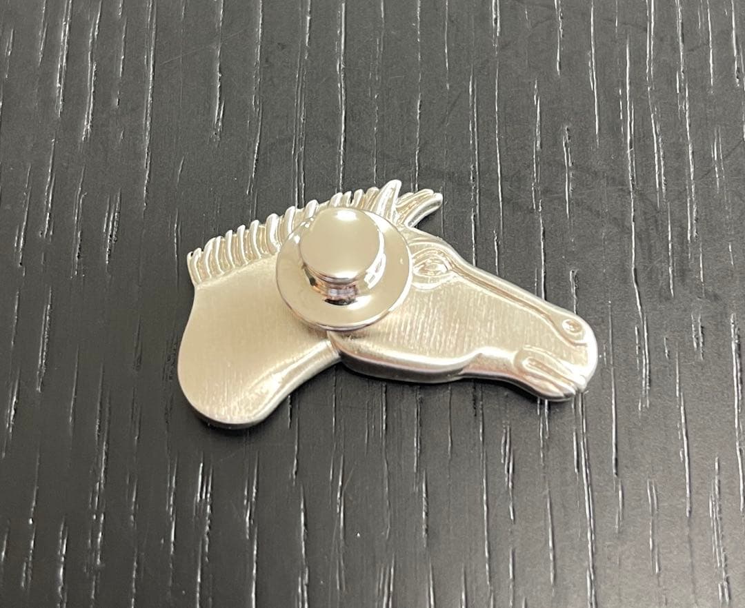 エルメス　ピンバッジ　ブローチ　ペガサス