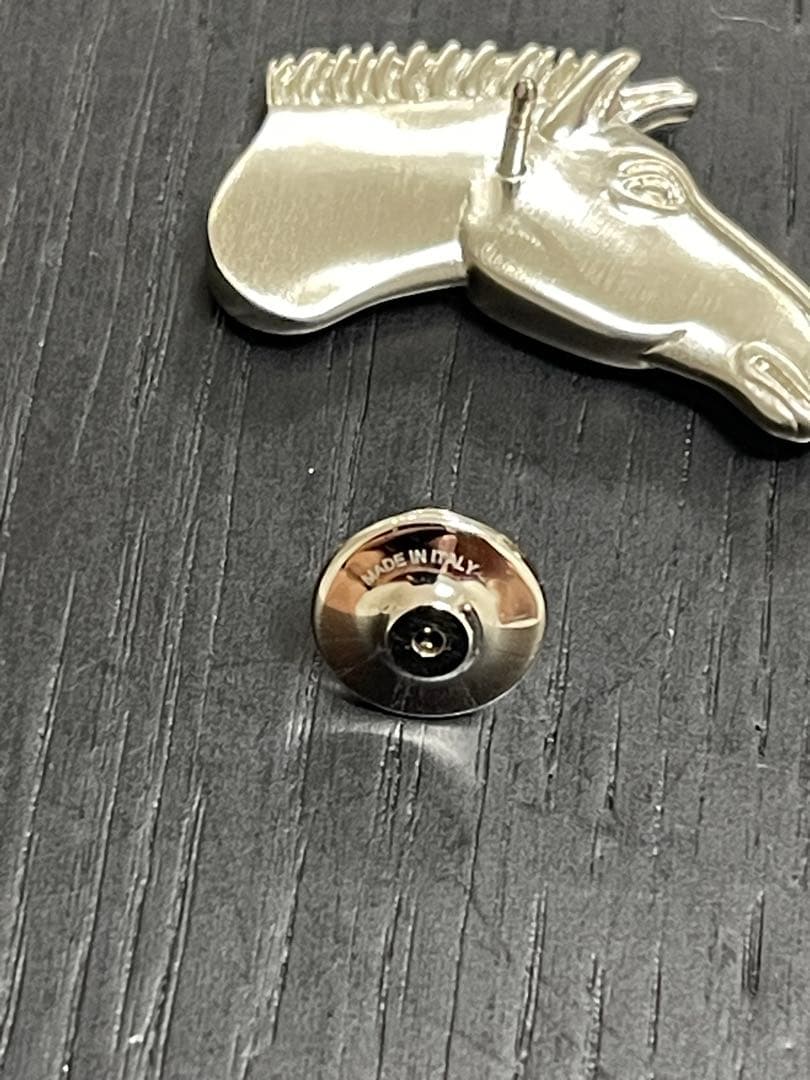 エルメス　ピンバッジ　ブローチ　ペガサス