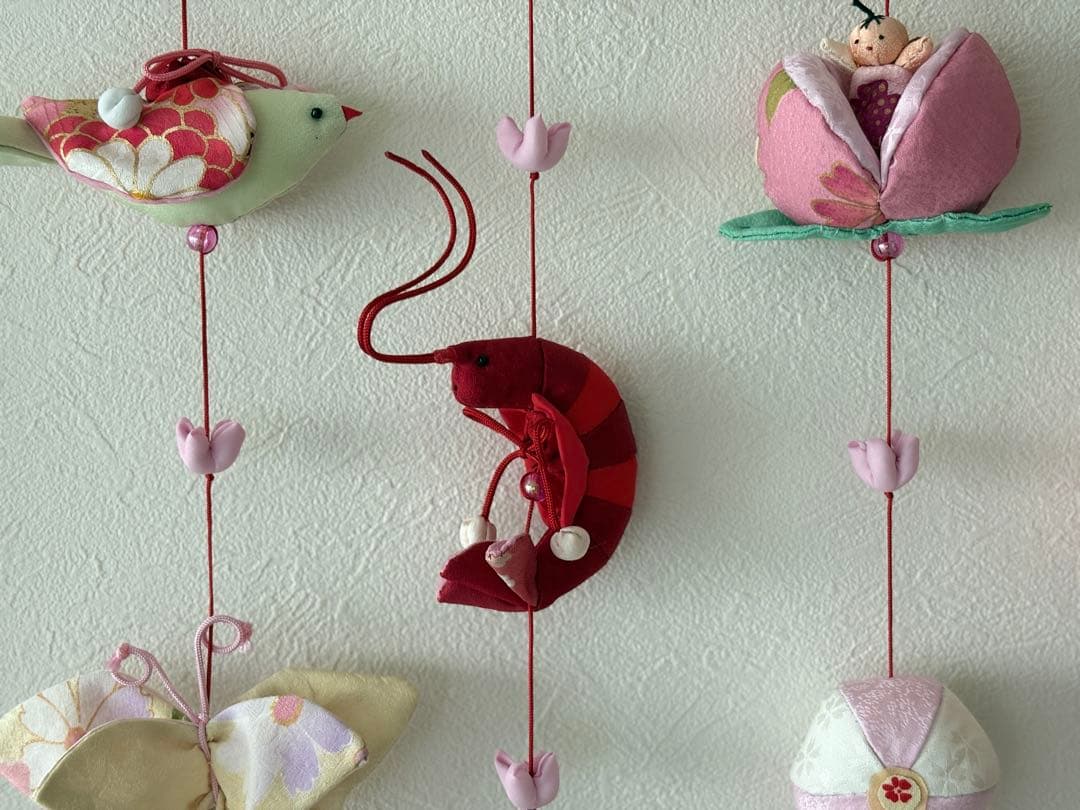 可愛いつるし雛No.167 壁掛けタイプ・ひな祭り・桃の節句・さげもんつるし飾り