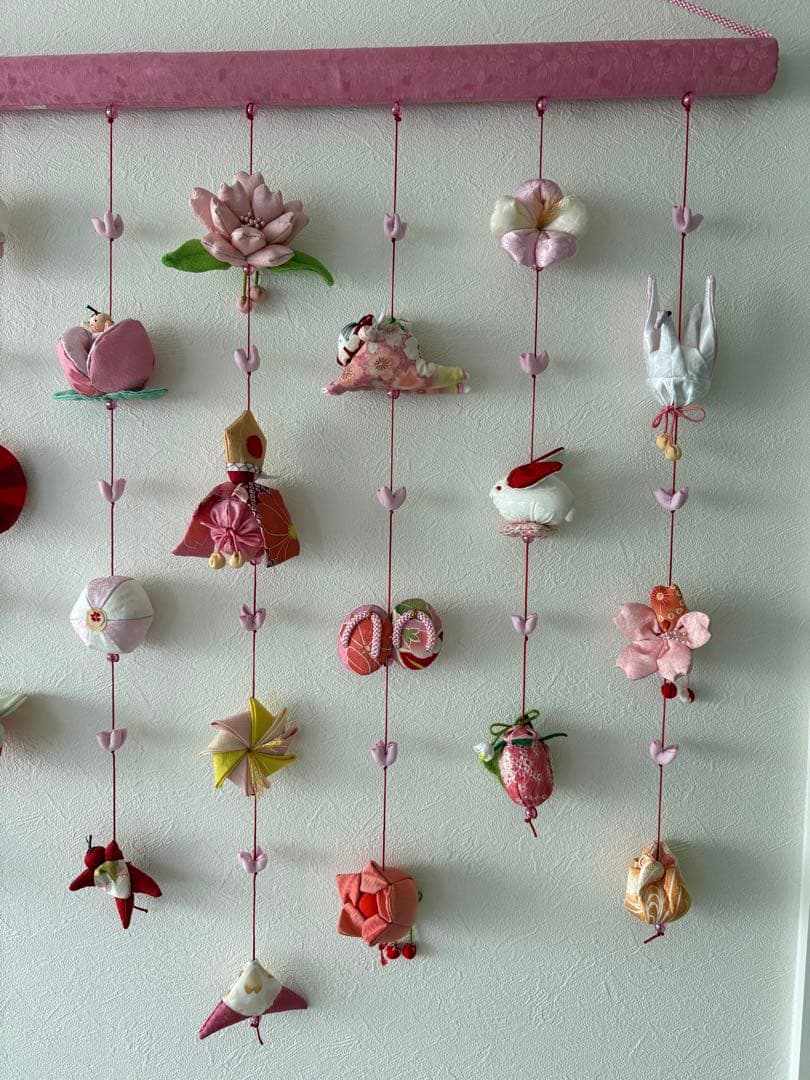 可愛いつるし雛No.167 壁掛けタイプ・ひな祭り・桃の節句・さげもんつるし飾り