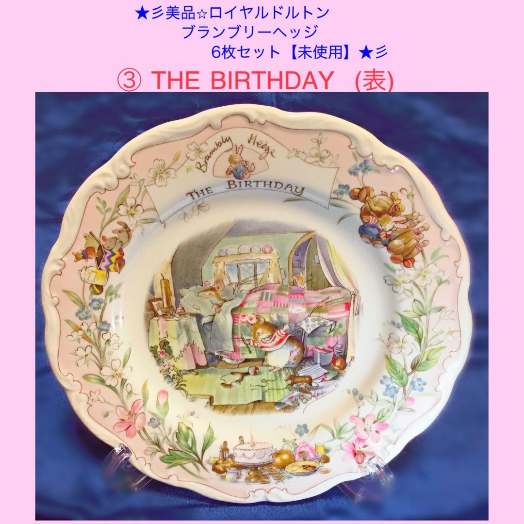 ★彡【美品/未使用】ブランブリーヘッジ 絵皿 《5枚＋1枚おまけ付き》セット★彡