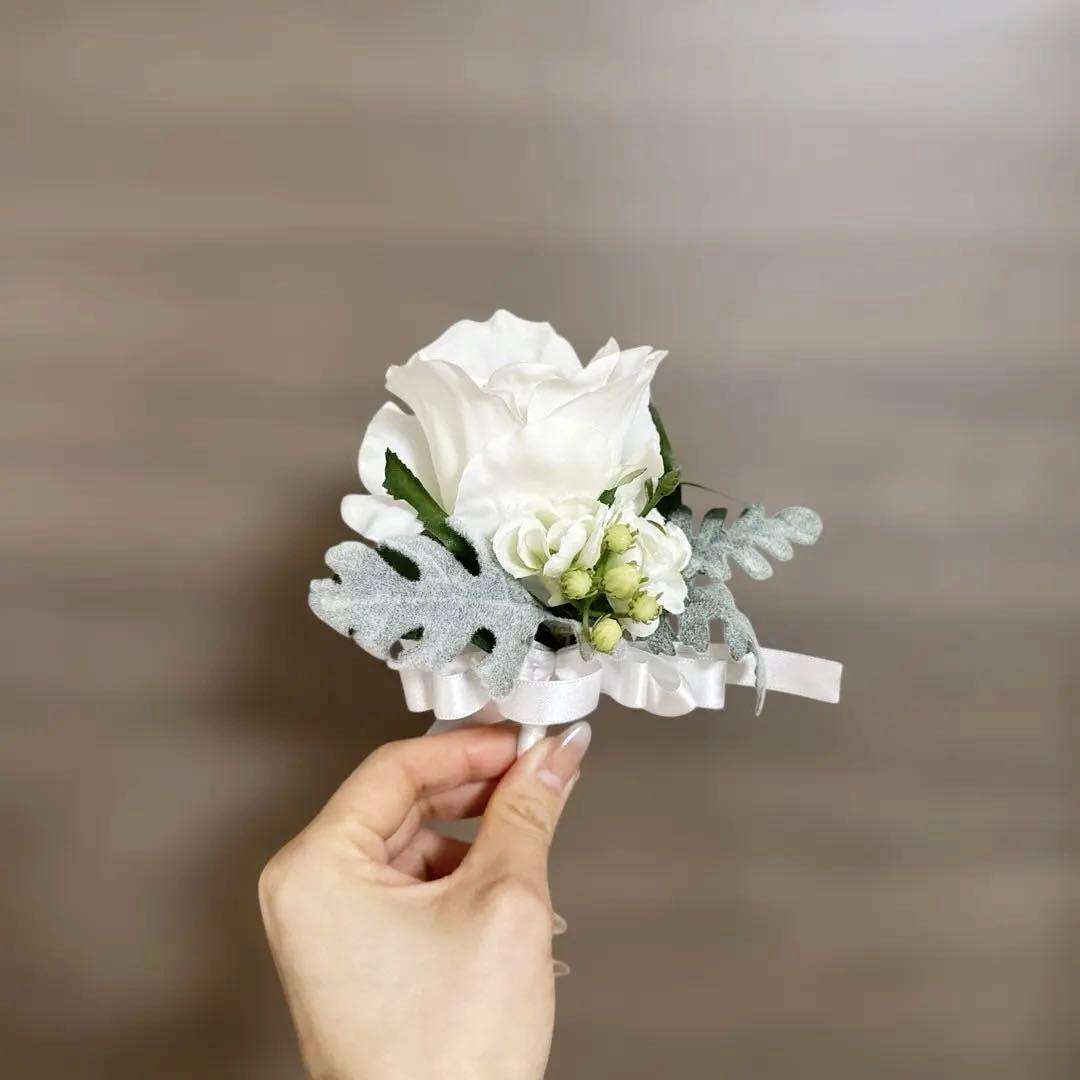 ブーケ　ブートニアセット【日曜日までの限定価格早いもの勝ち】