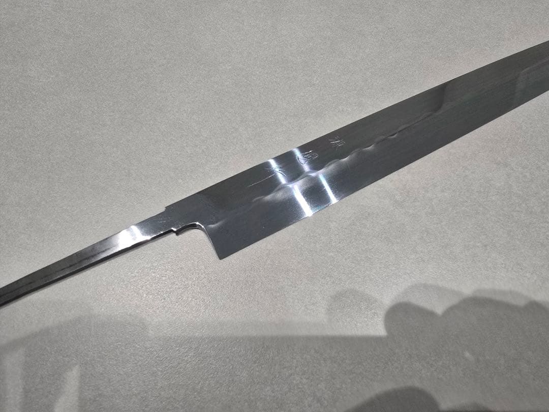 池田　辰夫　本焼　白鋼　柳刃330mm