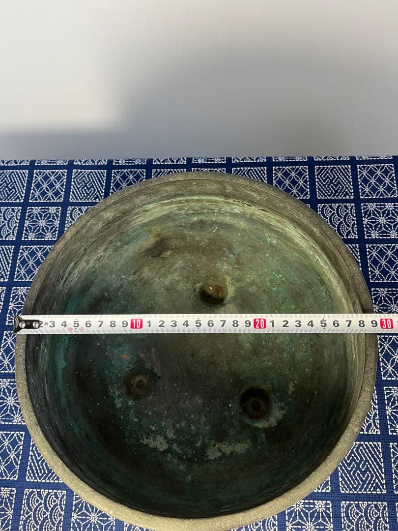 火鉢　真鍮製　アンティーク　ビンテージ