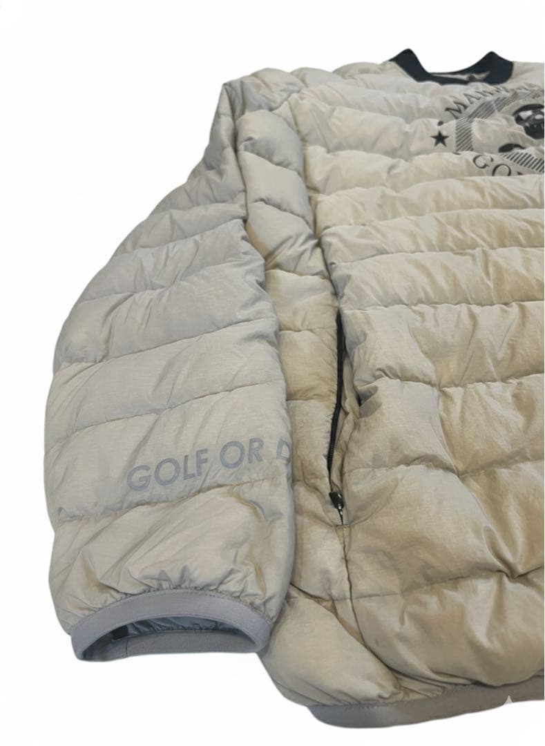 MARK & LONA ゴルフ用ダウンジャケット 上下ベージュ