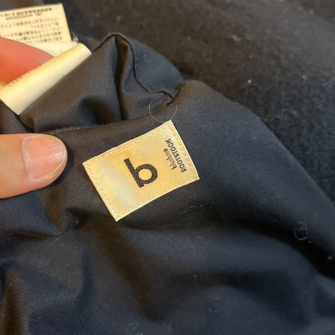 blurhms rootstockブラームス 21aw メルトンダッフルコート