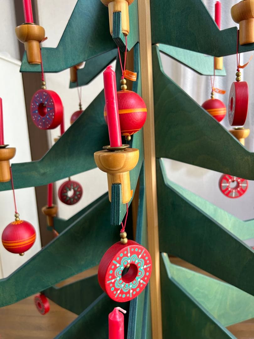 美品希少✨ドイツ製手作り木製ツリー✨ ブライトシュベルツ