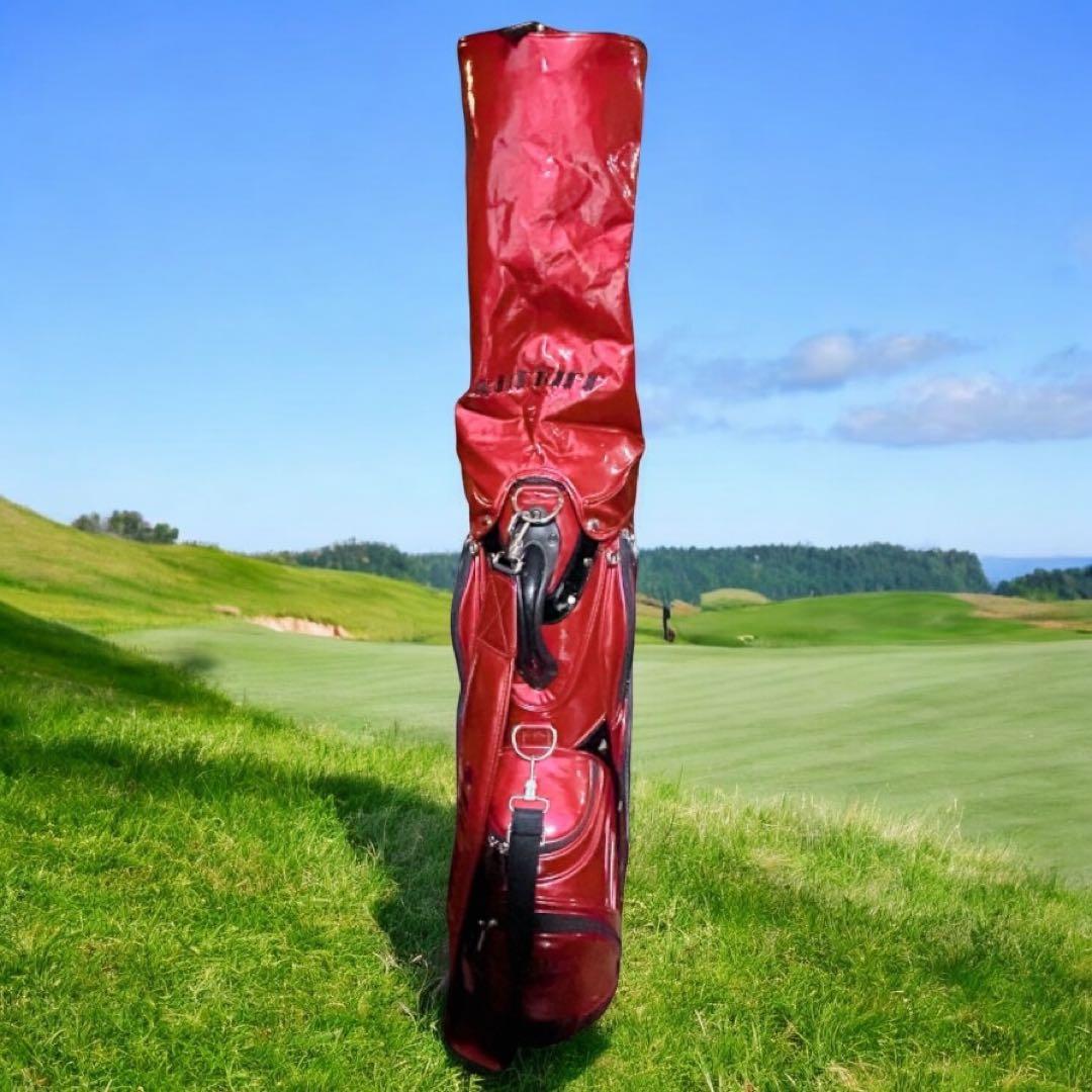 シェリフ スカル刺繍 キャディバッグ ゴルフバッグ 希少モデル