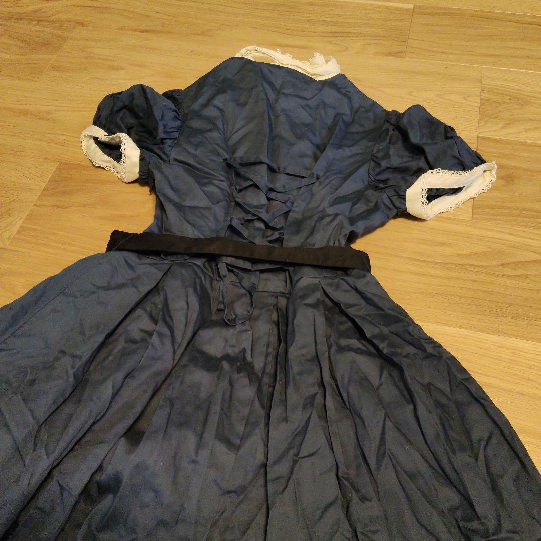 メアリーマグダレン　コクリコットワンピース　青