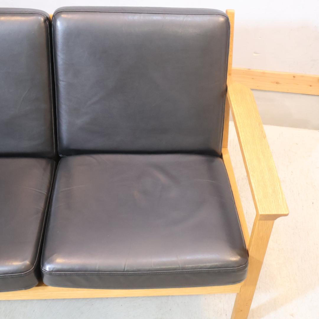 Karfカーフ Tlime+ 2seat sofa オーク材 2人掛けソファ