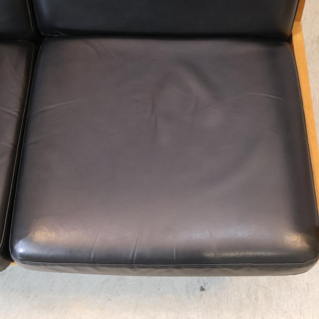 Karfカーフ Tlime+ 2seat sofa オーク材 2人掛けソファ