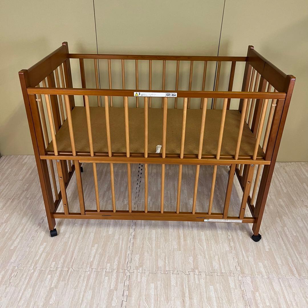 除菌清掃済　日本製　スリーピー　折畳　ワンタッチハイベッド　チェルシー　ブラウン