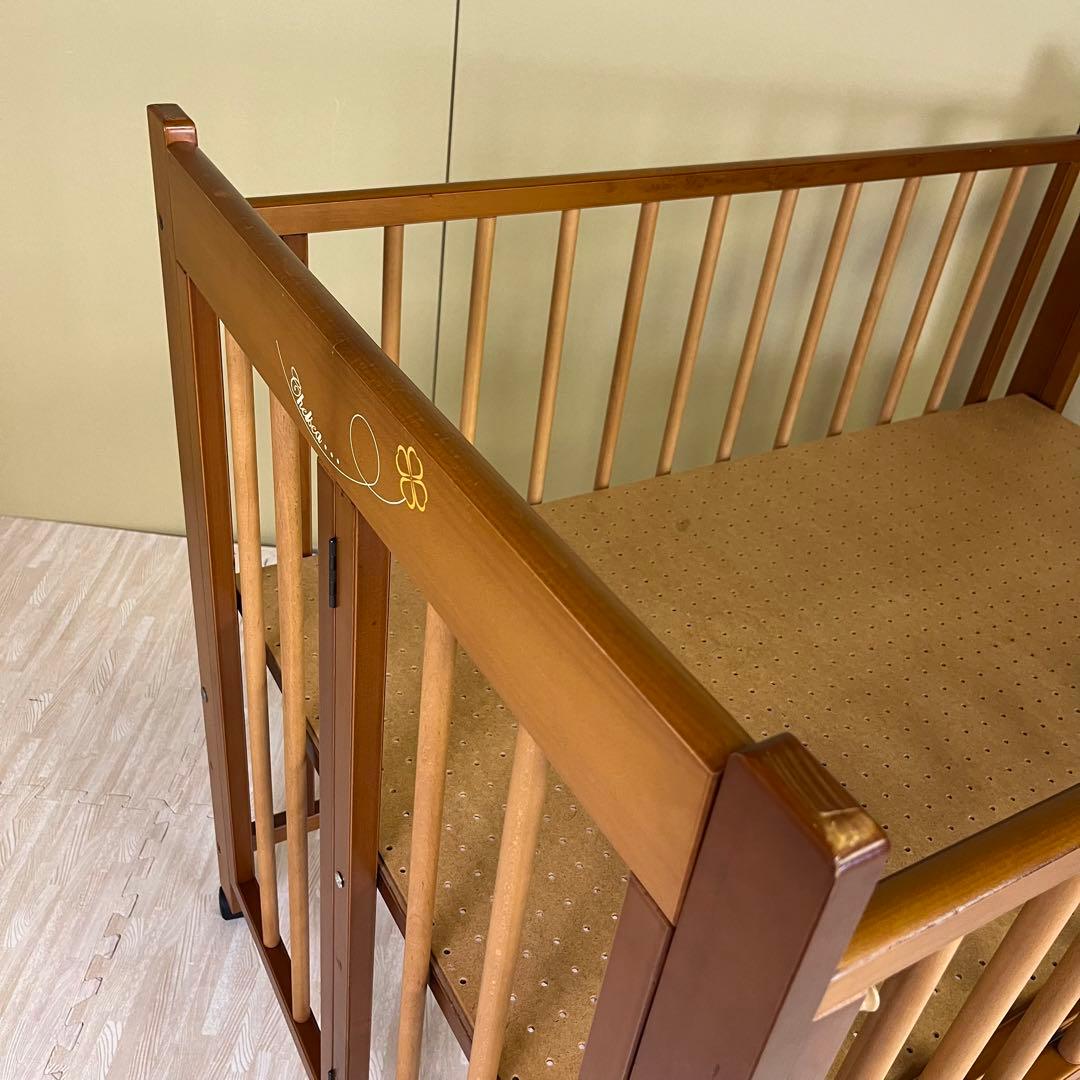 除菌清掃済　日本製　スリーピー　折畳　ワンタッチハイベッド　チェルシー　ブラウン