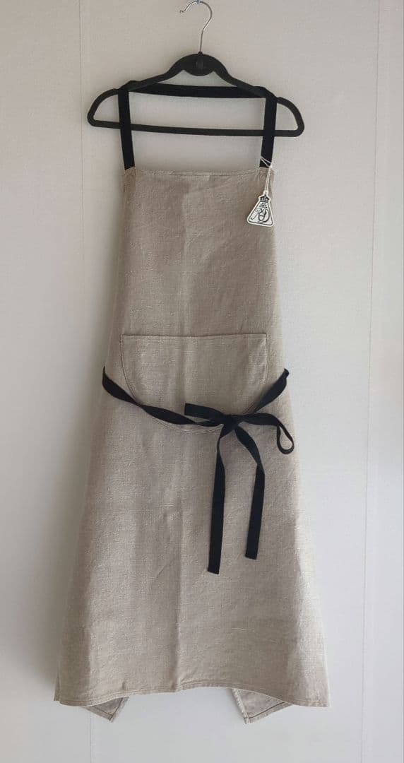 R&D.M.Co-/OLDMANS TAILOR キャンバスリネンエプロン