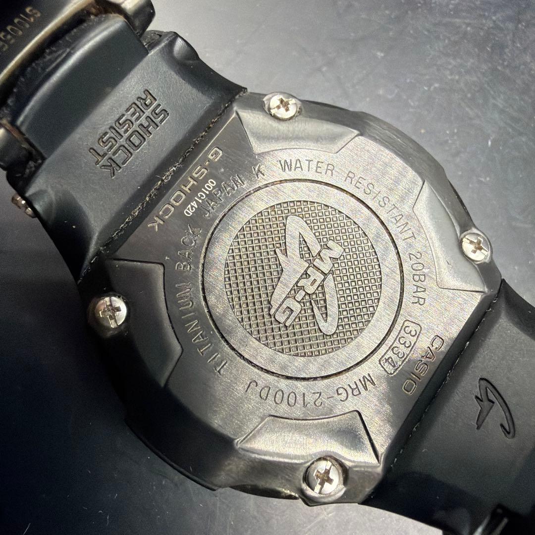 美品✨CASIO G-SHOCK MRG-2100DJ チタン 電波ソーラー