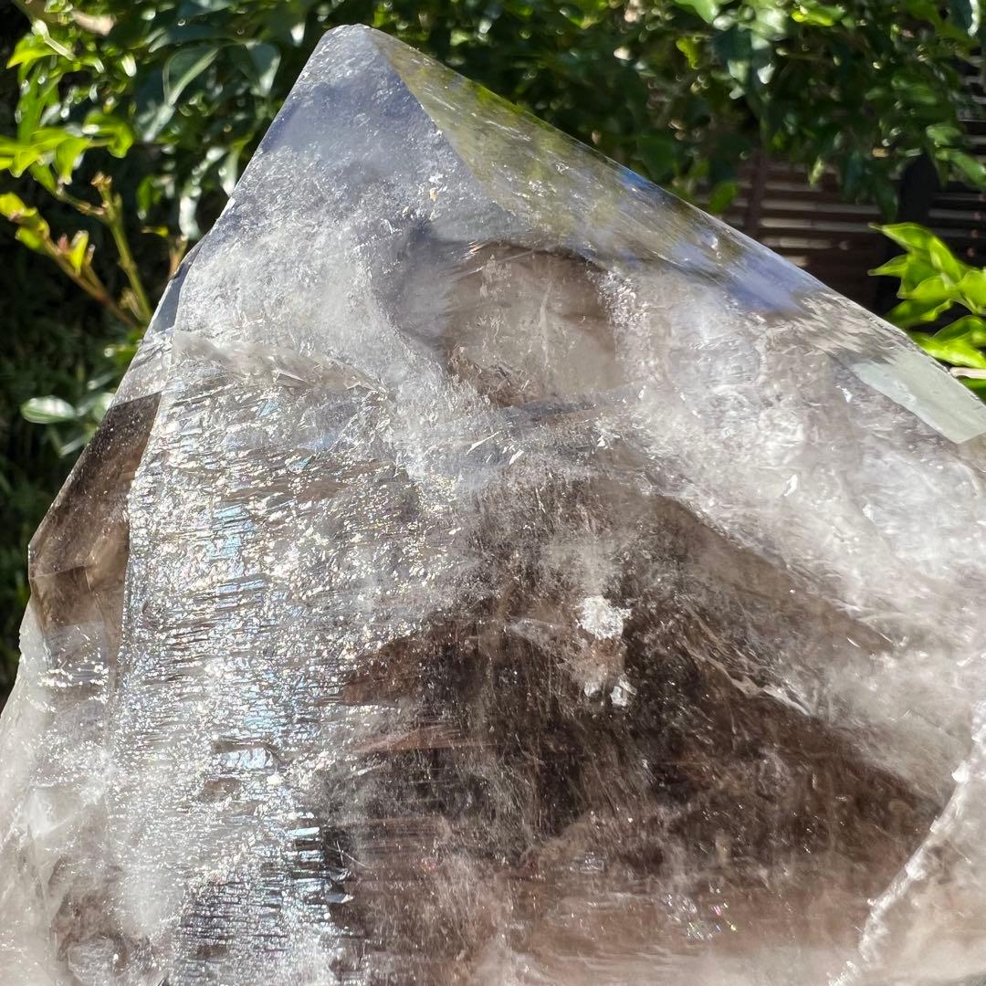 ☆極ヤバのお品です☆お宝☆スモーキークォーツ エレスチャルクォーツ 天然石 原石