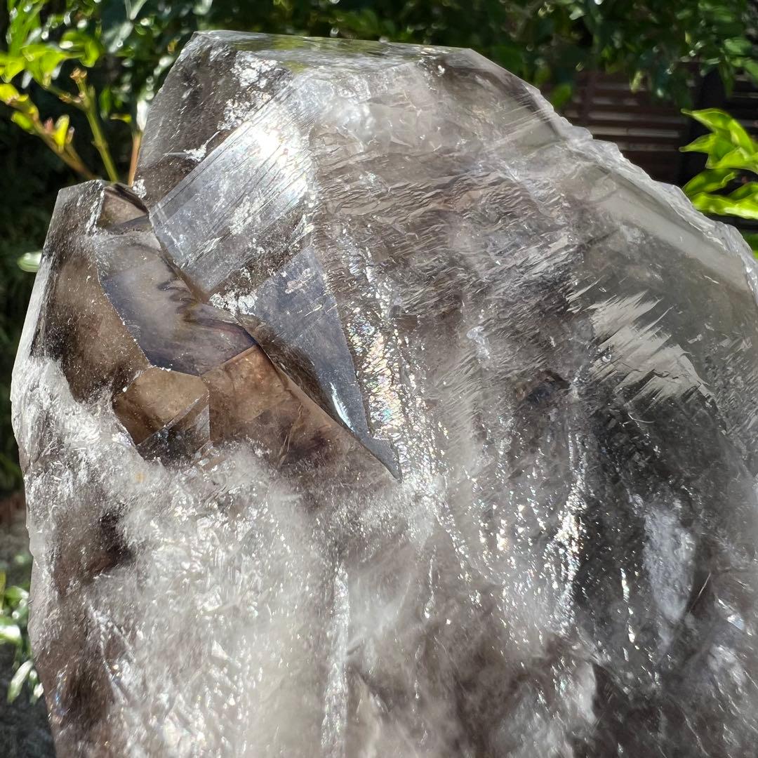 ☆極ヤバのお品です☆お宝☆スモーキークォーツ エレスチャルクォーツ 天然石 原石