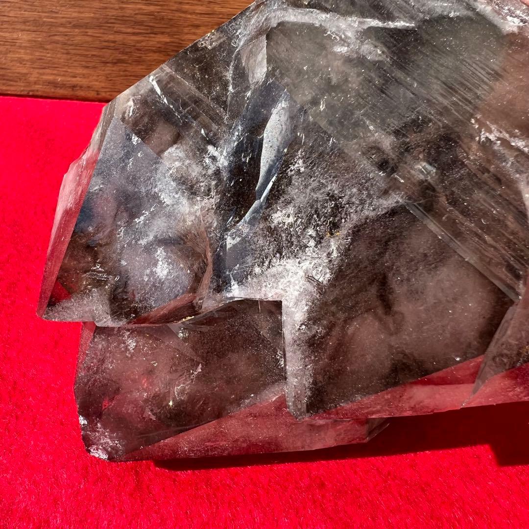 ☆極ヤバのお品です☆お宝☆スモーキークォーツ エレスチャルクォーツ 天然石 原石