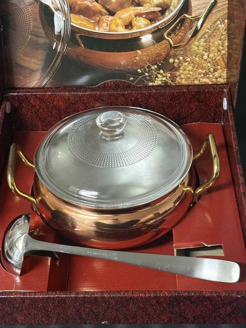 鍋　2種【ホーロー&銅鍋】