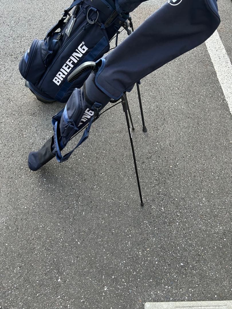 BRIEFING ネイビー キャディバッグ